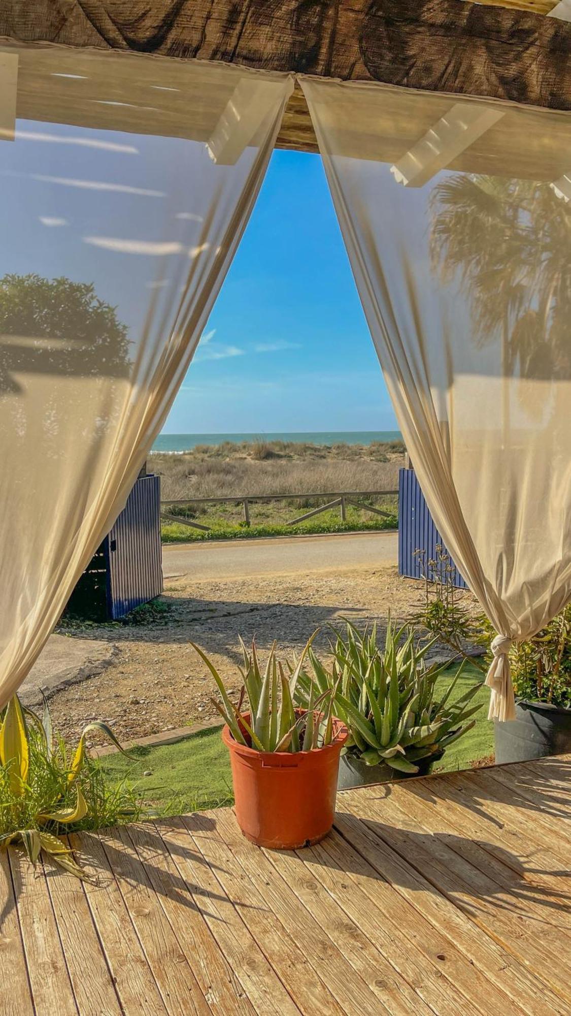 La Cabana A Orillas Del Palmar Cádiz Exterior foto